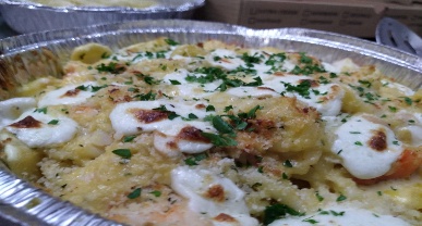 Bowl of Our Home-Made Mac and Cheese